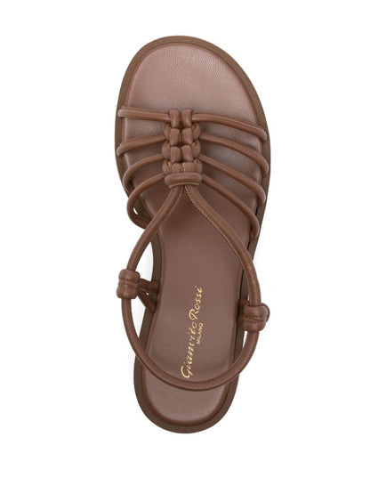 Gianvito Rossi Hebe Leather Sandals.