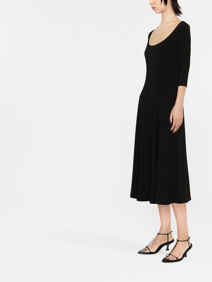 Norma Kamali Flared midi dress