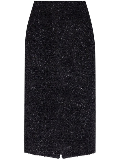 Balenciaga Tweed midi skirt