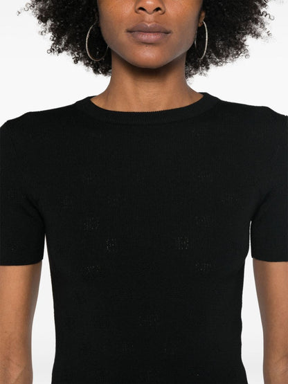 Balenciaga Perforated BB T-shirt