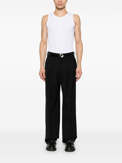 Alexander McQueen Skull-embroidered tank top