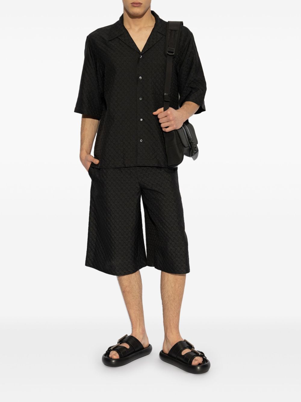 Alexander McQueen Jacquard bermuda shorts