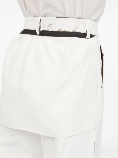 MM6 Maison Margiela Wax trousers