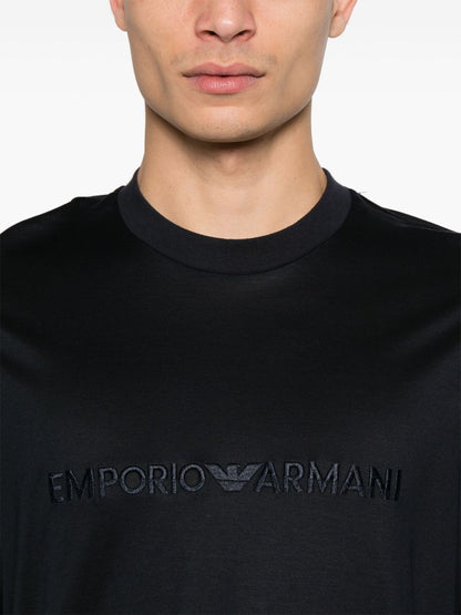 Emporio Armani logo-patch T-shirt
