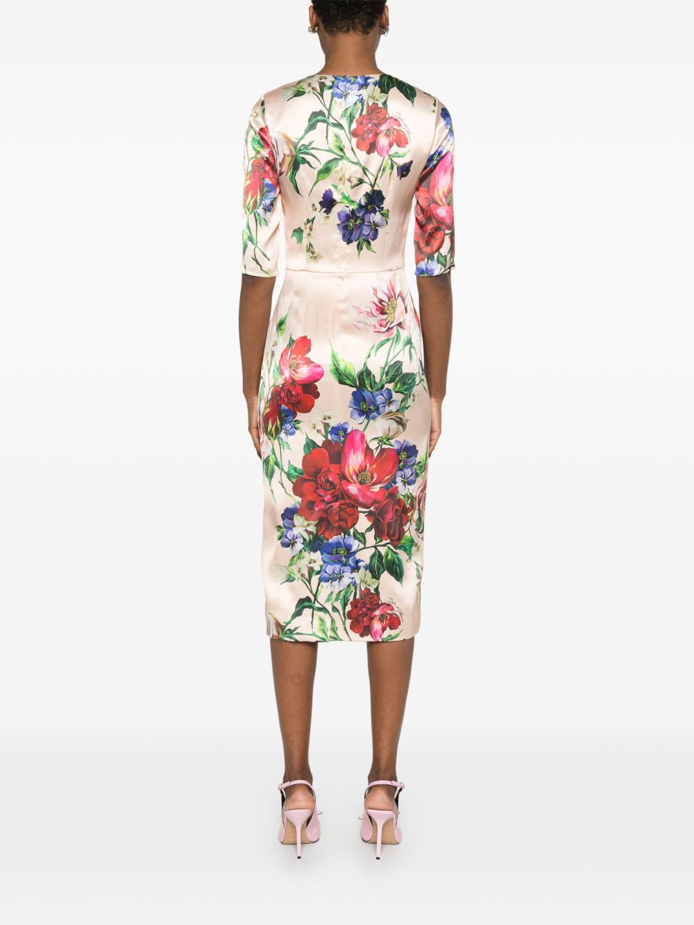 Dolce & Gabbana floral-print Midi Dress