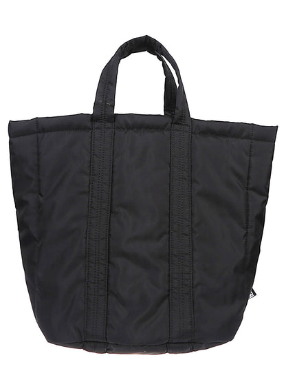 Comme Des Garcons panelled tote bag