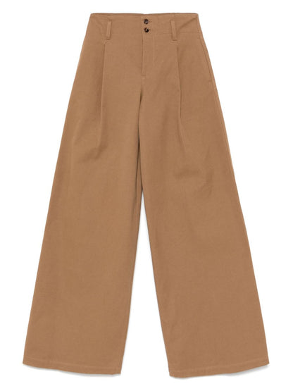 Chloé ChloÃ© Cotton wide-leg trousers