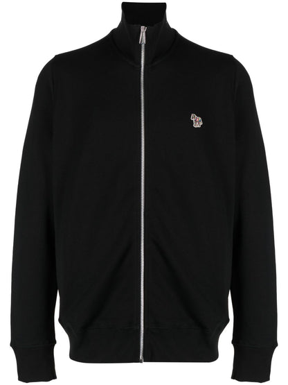 Ps By Paul Smith Zebra logo cotton sweatshirt