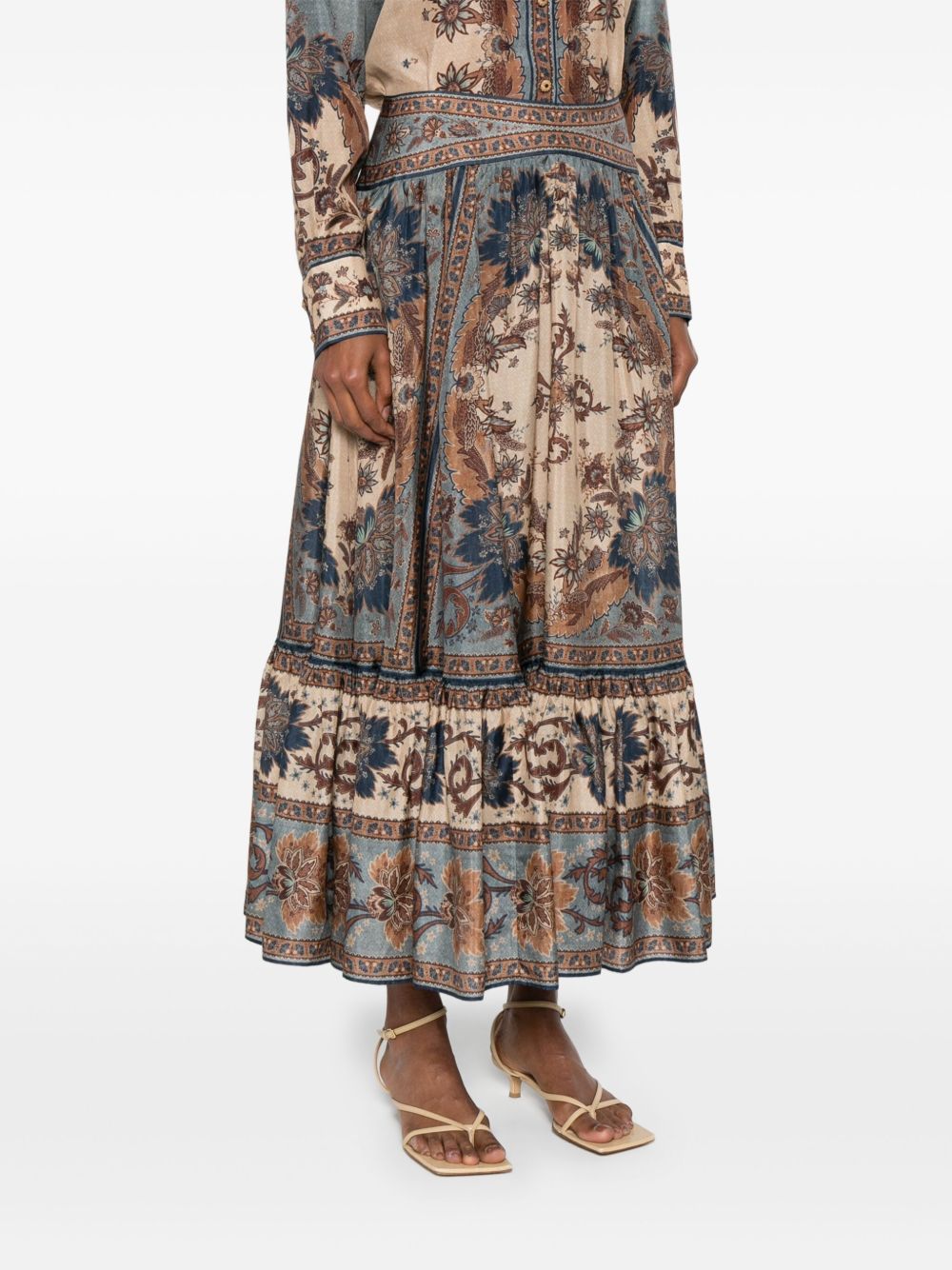 Zimmermann Skirts Blue