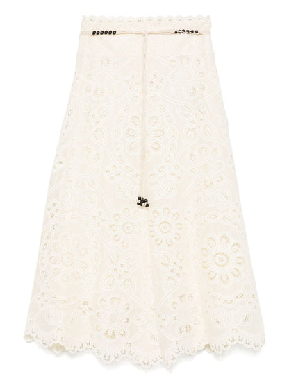 Zimmermann Skirts Ivory