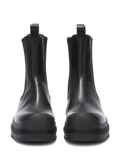 Jil Sander Plus Leather chelsea boots