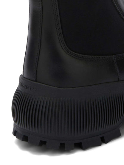 Jil Sander Plus Leather chelsea boots