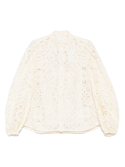 Zimmermann Shirts Ivory