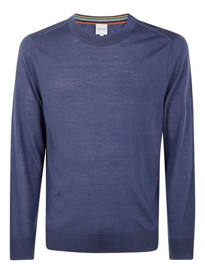 Paul Smith Sweaters Clear Blue