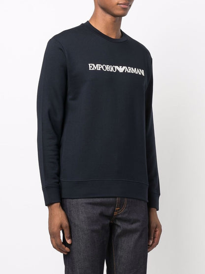 Emporio Armani Sweaters NAVY