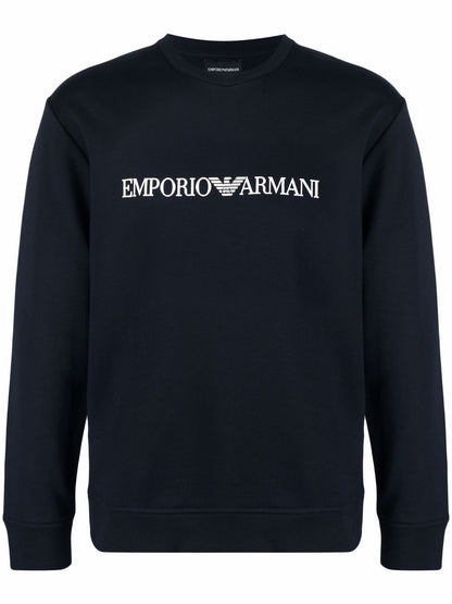 Emporio Armani Sweaters NAVY