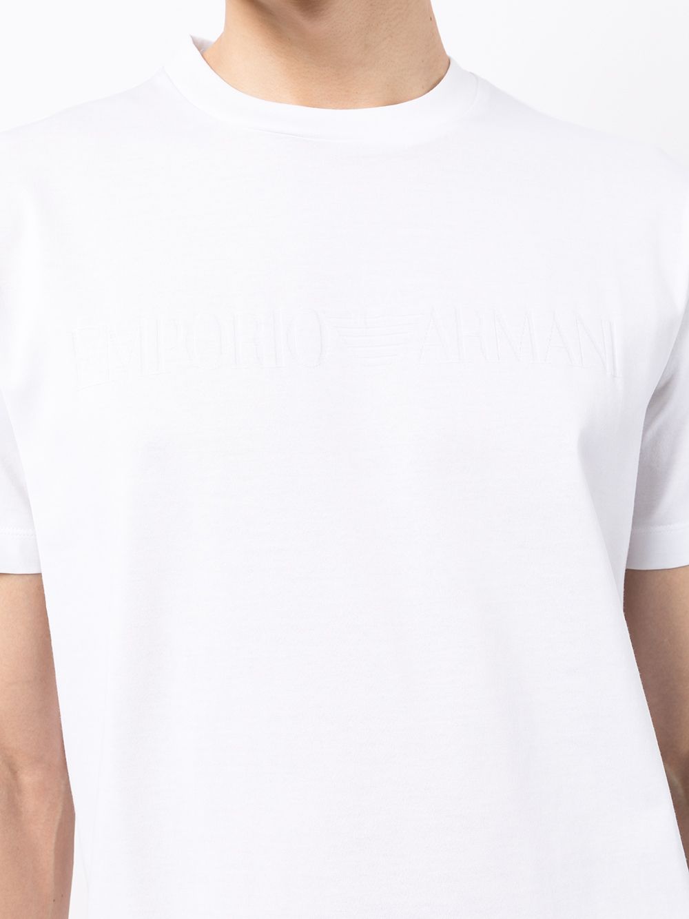 Emporio Armani T-shirts and Polos White