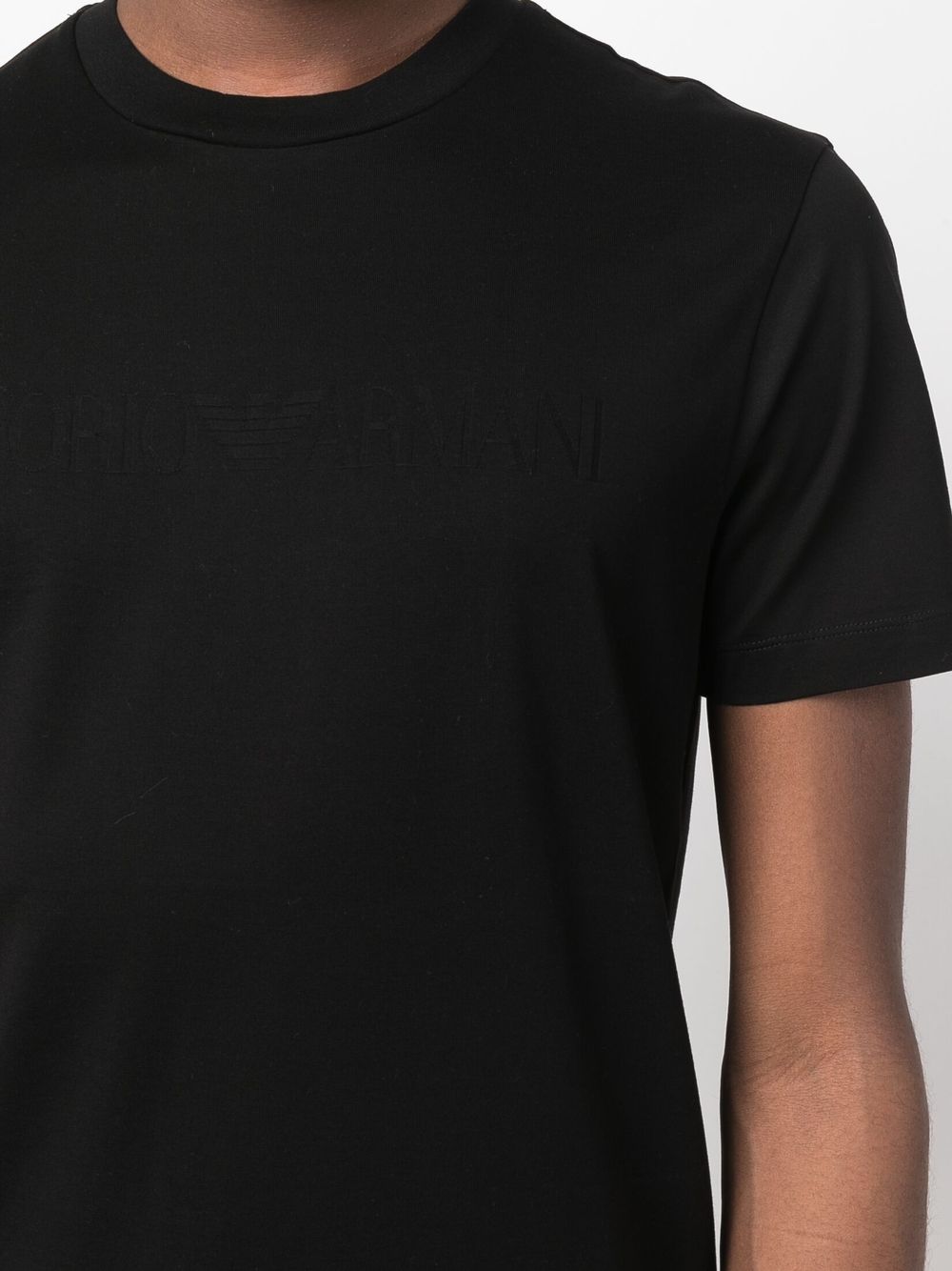 Emporio Armani T-shirts and Polos Black