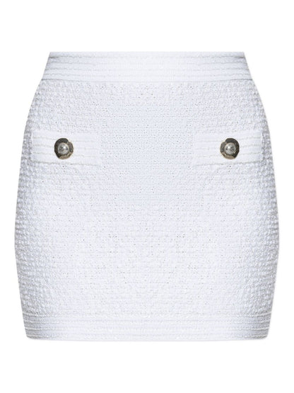 Balmain Tweed Mini Skirt