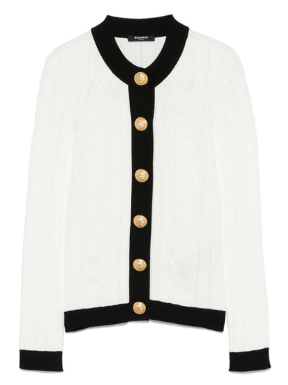 Balmain Two-tone cardigan