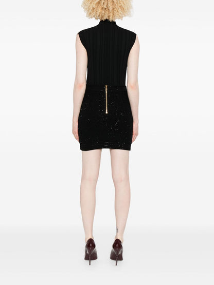 Balmain Tweed Mini Skirt