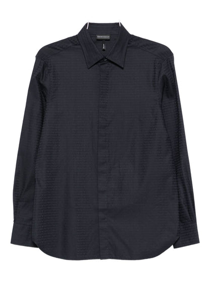 Emporio Armani Shirts Blue