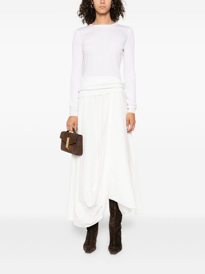 Elisabetta Franchi Wool blend crewneck sweater