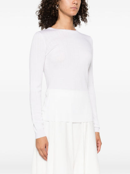 Elisabetta Franchi Wool blend crewneck sweater
