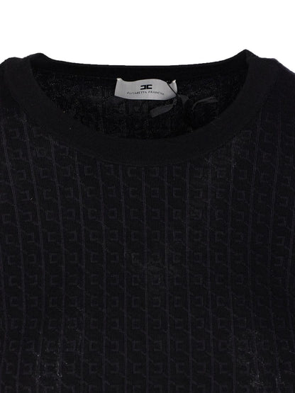 Elisabetta Franchi Wool blend crewneck sweater