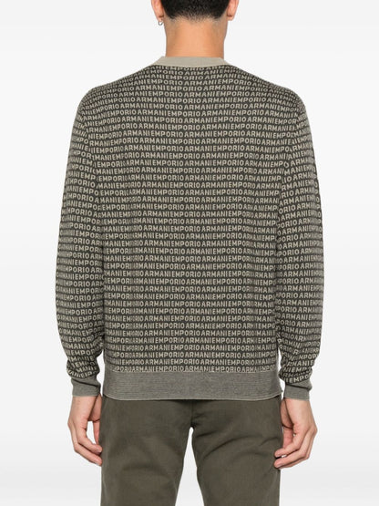 Emporio Armani Printed sweater