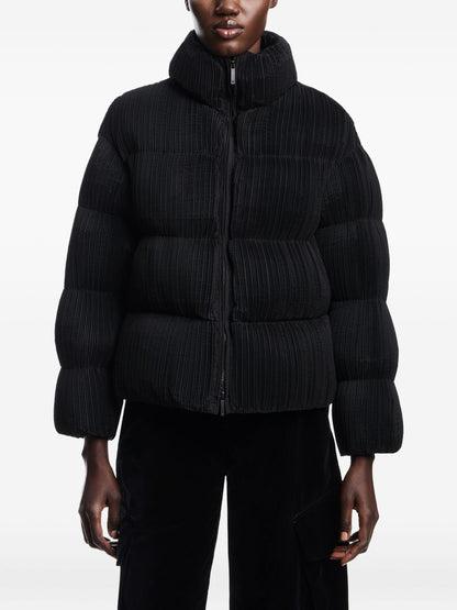 Emporio Armani Jacket in pleated techno fabric