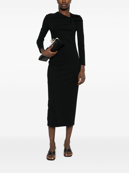 Emporio Armani Bow-detail dress