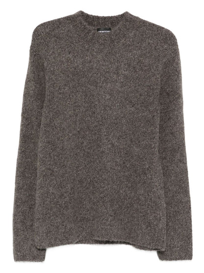 Emporio Armani Wool crew-neck sweater