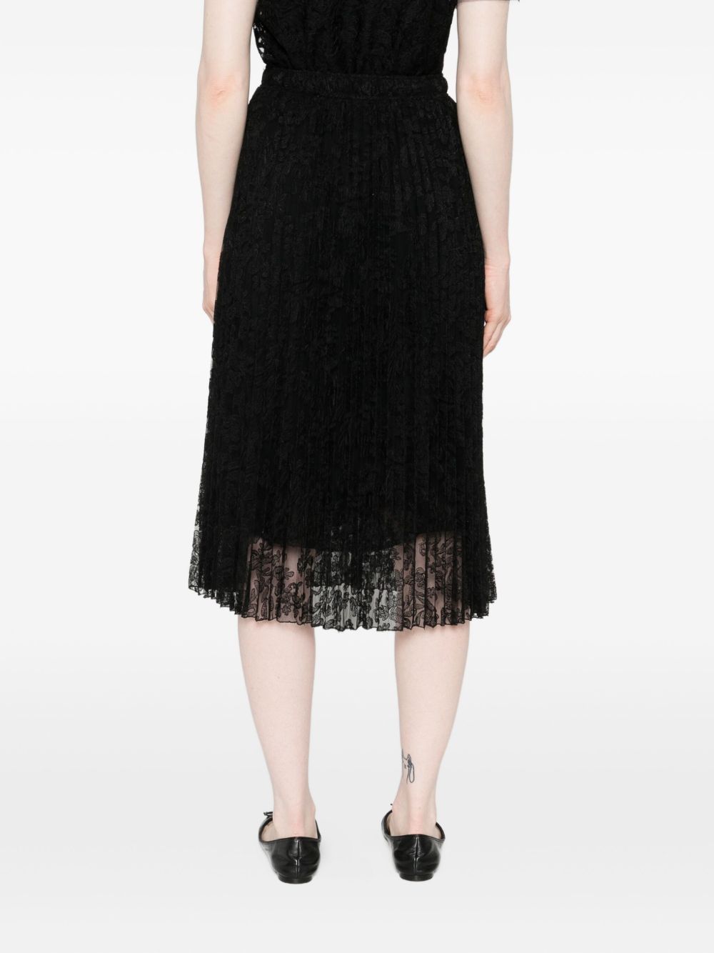 Ermanno Scervino Lace midi skirt