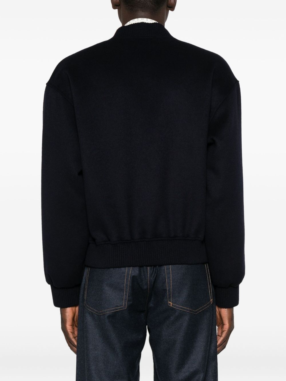 Emporio Armani Zip-front bomber jacket