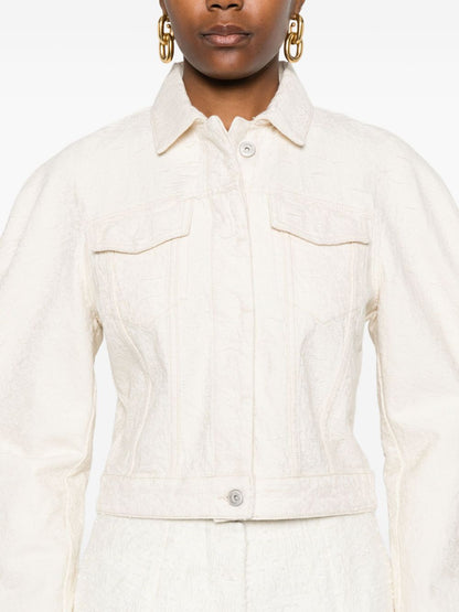 JACQUEMUS Coats White