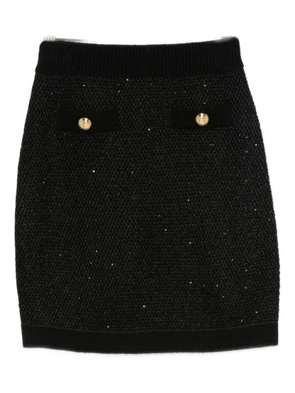 Elisabetta Franchi Wool knitted skirt