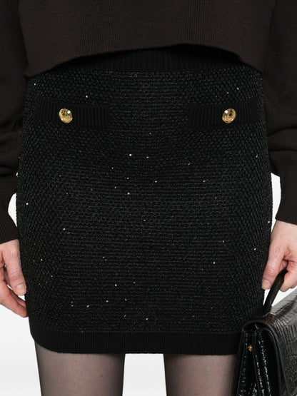 Elisabetta Franchi Wool knitted skirt