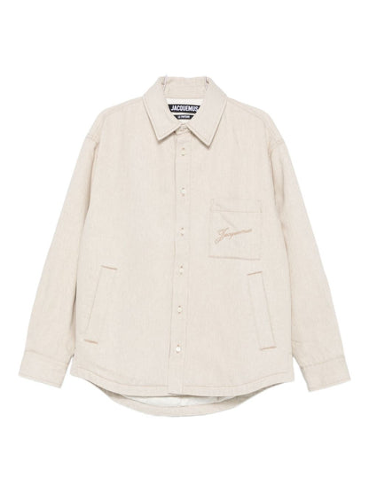 JACQUEMUS Shirts Beige