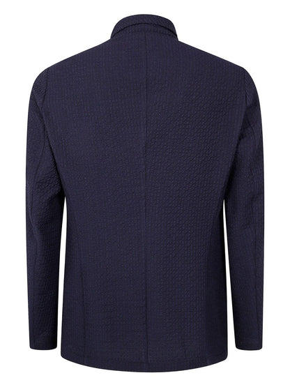 Emporio Armani Textured wool jacket