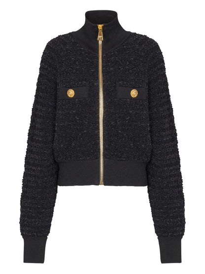 Balmain Tweed bomber jacket