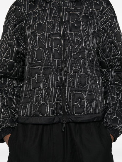 Emporio Armani Coats Black