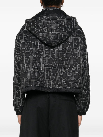 Emporio Armani Coats Black