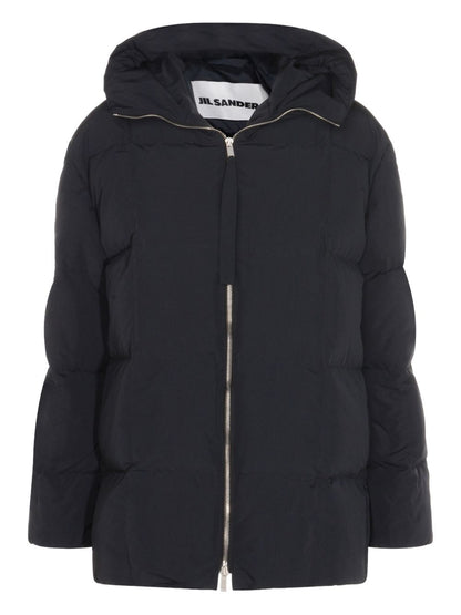 Jil Sander Plus Hooded down jacket
