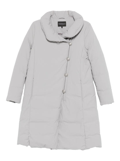 Emporio Armani Coats Silver