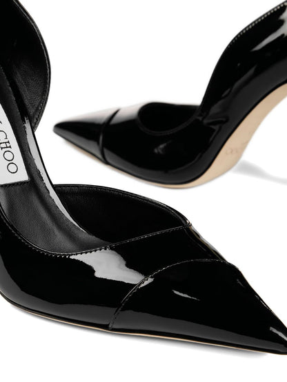 Jimmy Choo Brigitte 100 Patent Leather Pumps