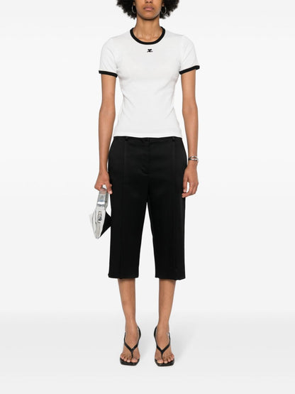 Courreges Pre Logo cotton t-shirt