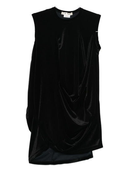 Comme Des Garcons Comme Des GarÃ§ons Draped Sleeveless Top