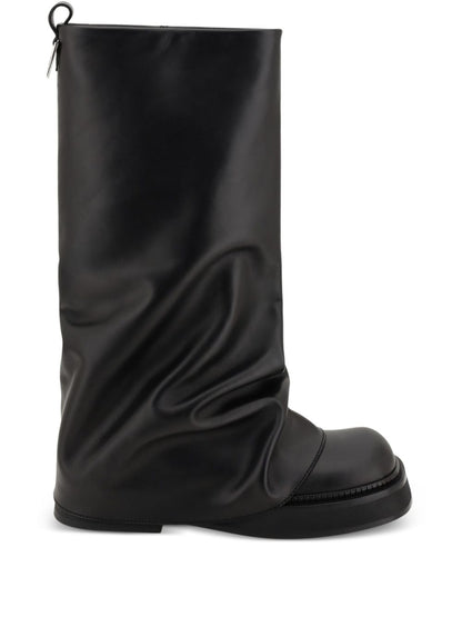 The Attico ''Robin'' black combat boot