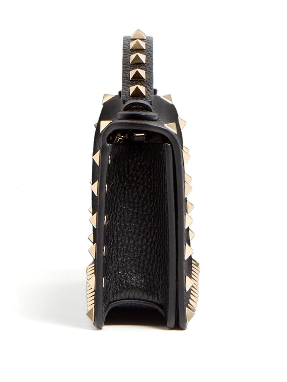 Valentino Garavani Rockstud leather wallet on chain